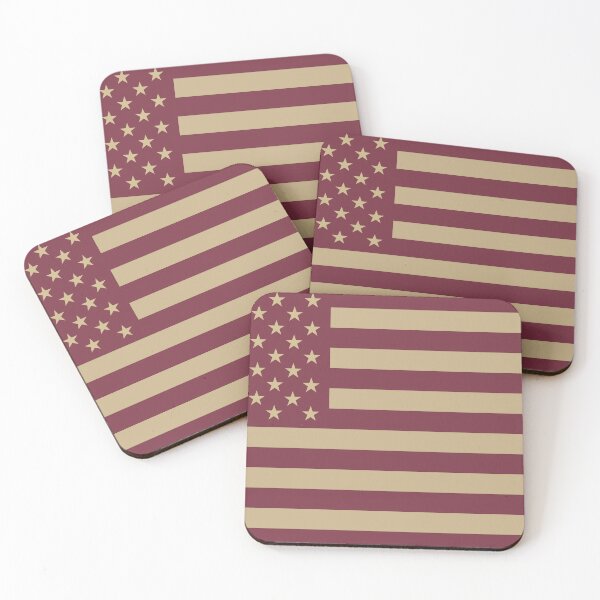 Item preview, Garnet and Gold American Flag designed and sold by Karate Octopus.