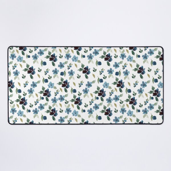 Item preview, Classic Indigo Blue Wildflowers Seamless Pattern - Modern Botanical Decor designed and sold by Orly Fuchs Galchen.
