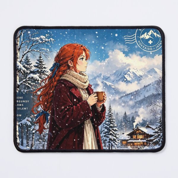 Item preview, Japan — Shiretoko — Tea Beneath the Winter Clouds designed and sold by DibujandoPorfa.