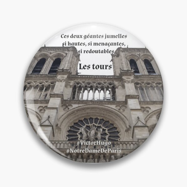 Item preview, Les tours... ces deux géantes jumelles, si hautes, si menaçantes, si redoutables designed and sold by PariSeine.