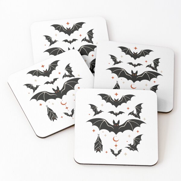Item preview, Minimal Bat Pattern Modern Gothic Halloween Design designed and sold by PhelipeCasanova.