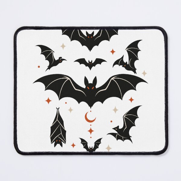 Item preview, Minimal Bat Pattern Modern Gothic Halloween Design designed and sold by PhelipeCasanova.