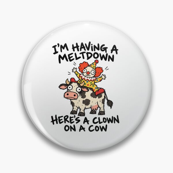 Item preview, Clown Riding A Cow designed and sold by MonkiFlipp.