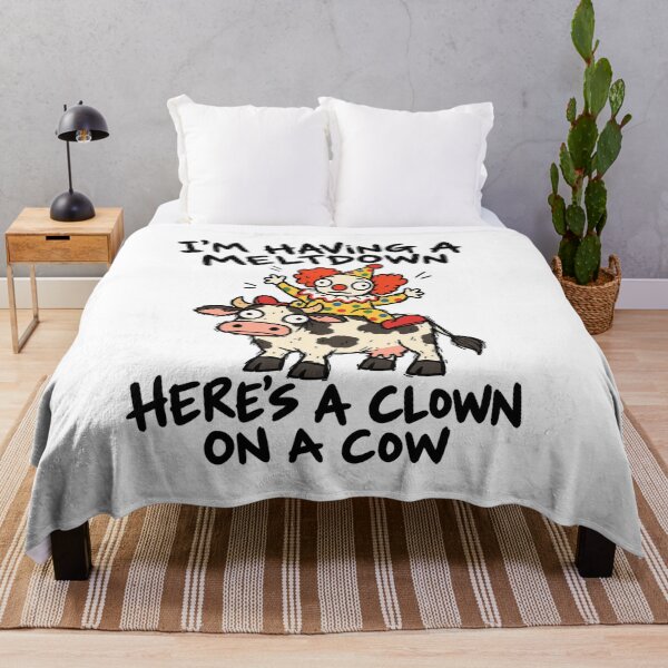 Item preview, Clown Riding A Cow designed and sold by MonkiFlipp.