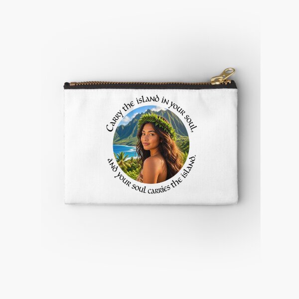 Item preview, Polynesian Heritage Proverb - Carry the island in your soul | Pacific Art designed and sold by ShakaLife.org.
