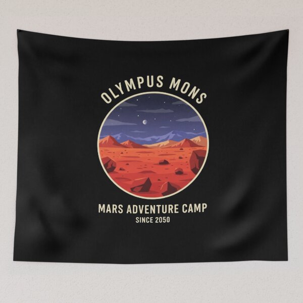 Item preview, Olympus Mons Mars Adventure Camp designed and sold by dianasellaz.