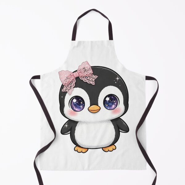 Item preview, Cute penguin with pink lace designed and sold by priyankajustine.