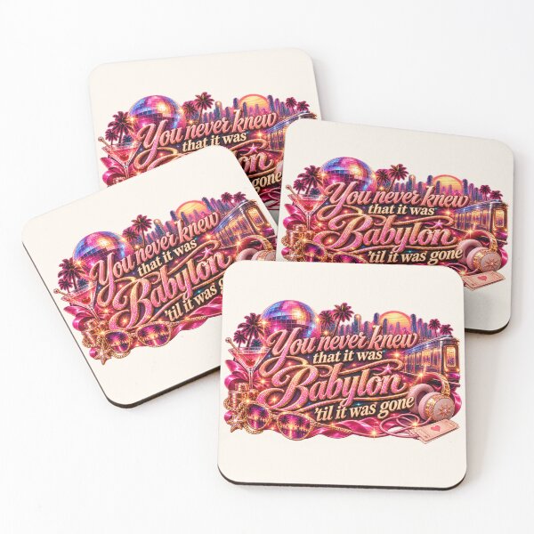 Item preview, Showgirl You Never Knew It Was Babylon Til It Was Gone | Taylor Swift Babylon Sticker designed and sold by taylorvinyls.