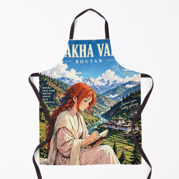 Item preview, Bhutan — Punakha Valley — Writing Among the Himalayas designed and sold by DibujandoPorfa.