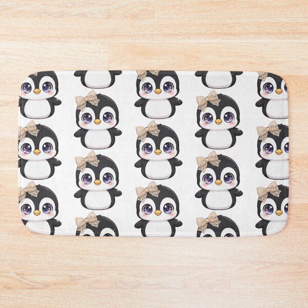 Item preview, Cute penguin with beige lace designed and sold by priyankajustine.