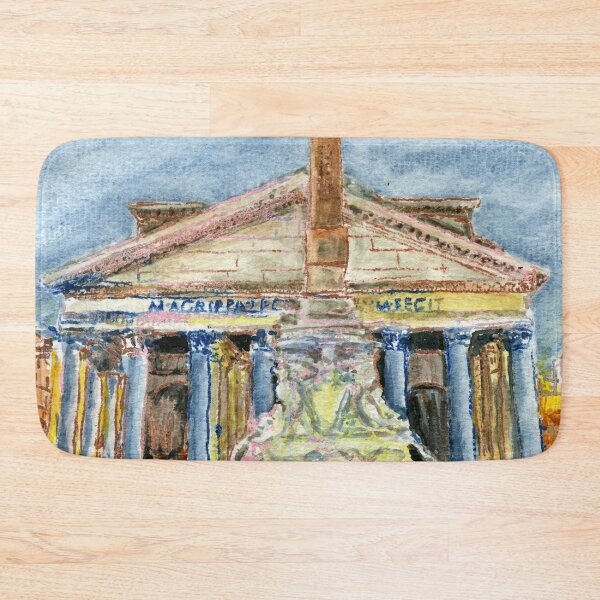 Item preview, Piazza Della Rotonda, the Church of Santa Maria Rotonda the Pantheon and the Fontana del Pantheon and Egyptian Obelisk designed and sold by LymphomaLass.