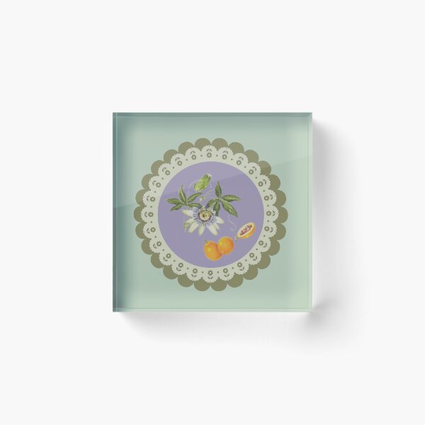 Item preview, Passiflora Caerulea Botanical Illustration & Passionfruit Nature Art designed and sold by Liberarteprint.