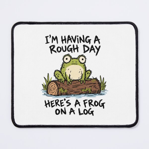 Item preview, Here's A Frog On A Log designed and sold by MonkiFlipp.