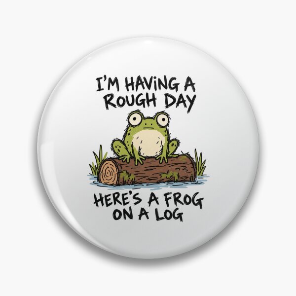 Item preview, Here's A Frog On A Log designed and sold by MonkiFlipp.