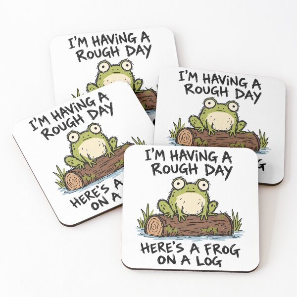 Item preview, Here's A Frog On A Log designed and sold by MonkiFlipp.