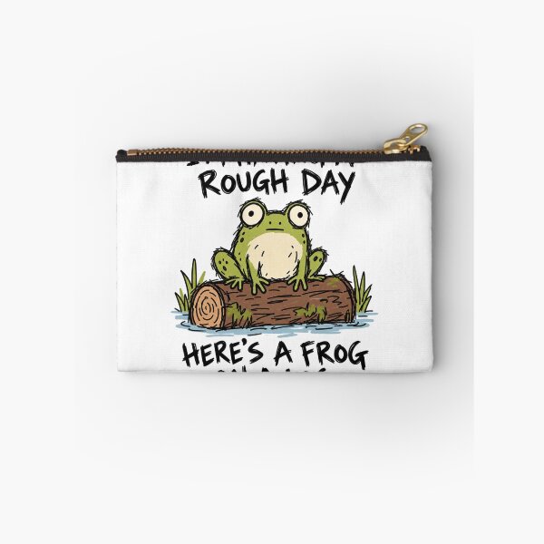 Item preview, Here's A Frog On A Log designed and sold by MonkiFlipp.