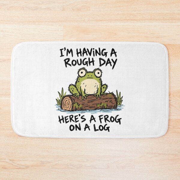Item preview, Here's A Frog On A Log designed and sold by MonkiFlipp.
