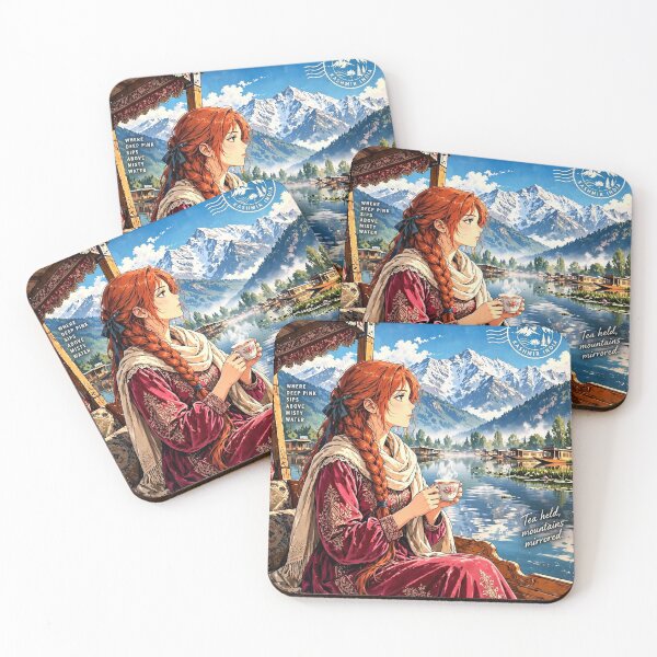 Item preview, India — Kashmir — Tea Upon the Himalayan Lake designed and sold by DibujandoPorfa.