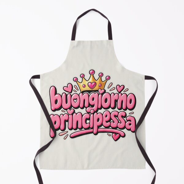 Item preview, Buongiorno Principessa – Cute Italian Pink Typography designed and sold by MetaModel Editions.