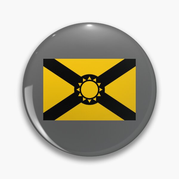 Item preview, Simplified Florida Flag in Black and Gold designed and sold by Karate Octopus.