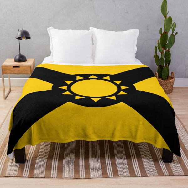 Item preview, Simplified Florida Flag in Black and Gold designed and sold by Karate Octopus.