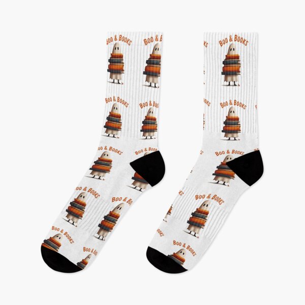 Item preview, Boo & Books designed and sold by Helenaphotoart.