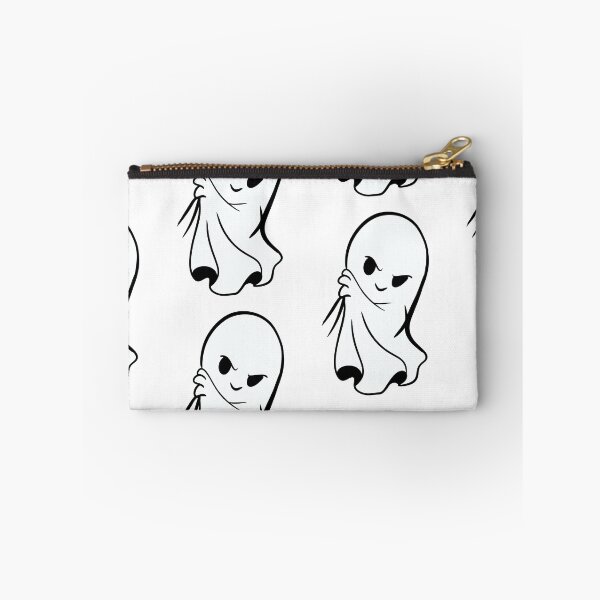 Item preview, Cute Sassy Little Ghost Line Art — Minimalist Halloween Sticker Design designed and sold by LYAN-STORE.
