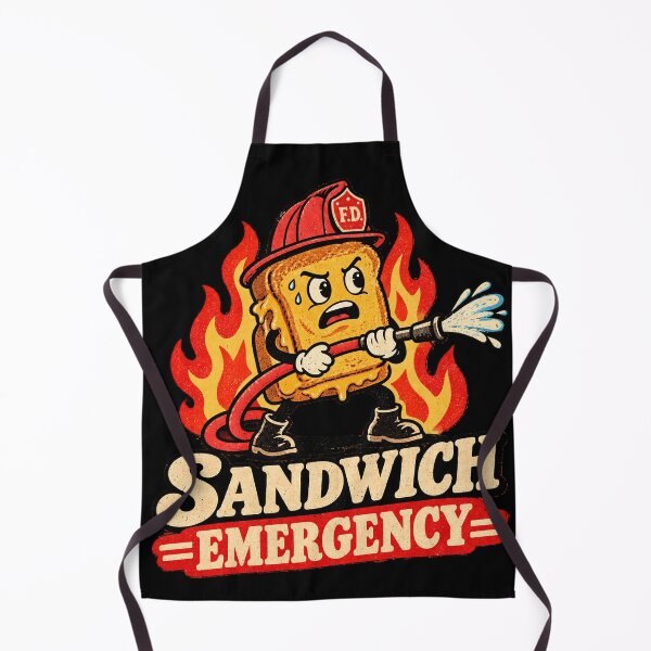 Item preview, Sandwich Emergency Funny Grilled Cheese Vintage T-Shirt designed and sold by desiigned.