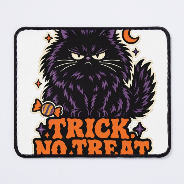 Item preview, Angry Black Cat Halloween designed and sold by PhelipeCasanova.