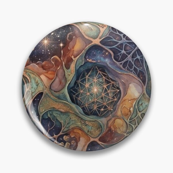 Item preview, Cosmic Sacred Geometry Organic Alchemy Seamless Pattern designed and sold by ChinzorigBAY.