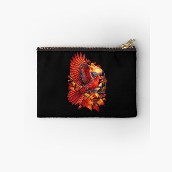 Item preview, Flying Cardinal Autumn Fall Foliage-Sunset Bird Wildlife Nature Design designed and sold by RockitBaby.