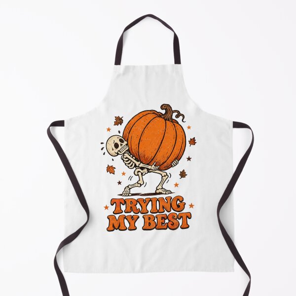 Item preview, Trying My Best Skeleton Pumpkin Funny Halloween T-Shirt designed and sold by PhelipeCasanova.
