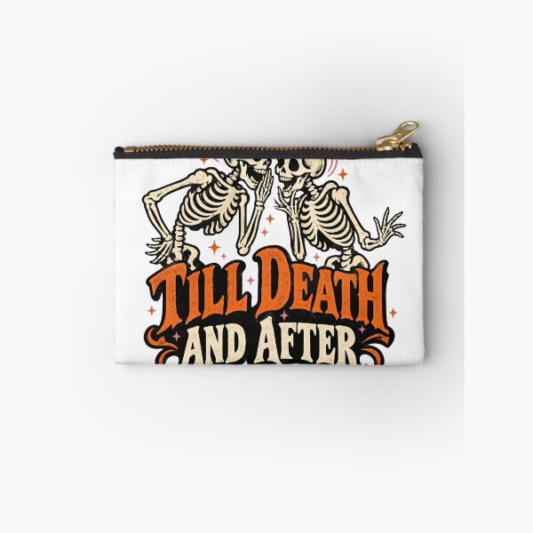 Item preview, Till Death And After Skeleton Gossip Halloween T-Shirt designed and sold by PhelipeCasanova.