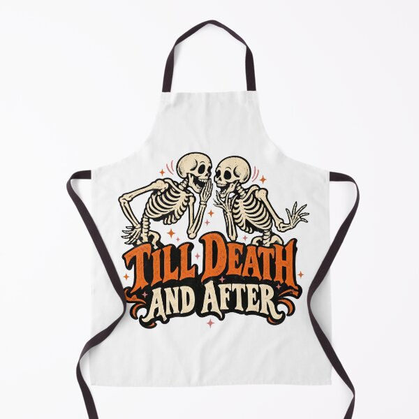 Item preview, Till Death And After Skeleton Gossip Halloween T-Shirt designed and sold by PhelipeCasanova.