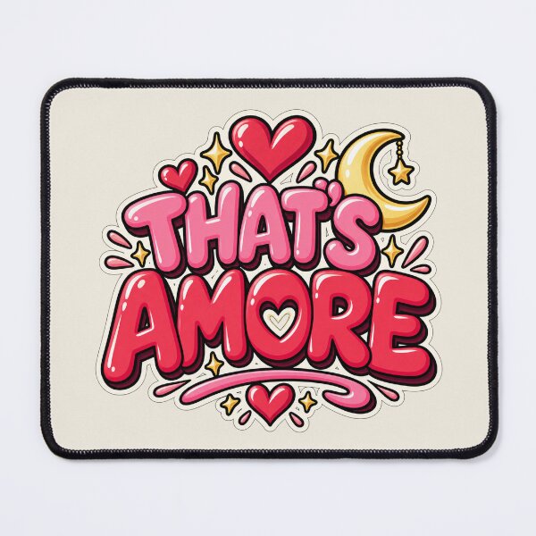 Item preview, That’s Amore – Cute Italian Love Typography designed and sold by MetaModel Editions.