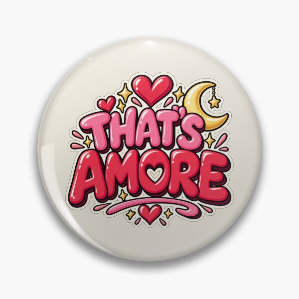 Item preview, That’s Amore – Cute Italian Love Typography designed and sold by MetaModel Editions.