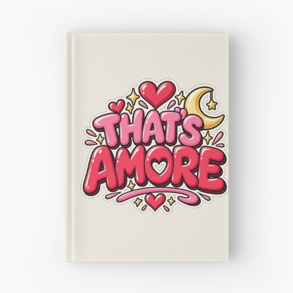 Item preview, That’s Amore – Cute Italian Love Typography designed and sold by MetaModel Editions.