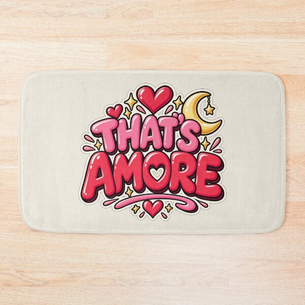 Item preview, That’s Amore – Cute Italian Love Typography designed and sold by MetaModel Editions.
