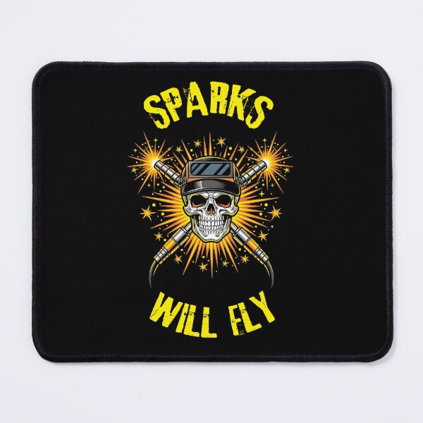 Item preview, Funny Welder Sparks Will Fly Welding T-Shirt designed and sold by PepolArt.