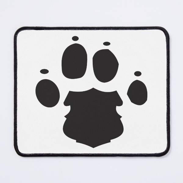 Item preview, black paw print designed and sold by Johnnies.