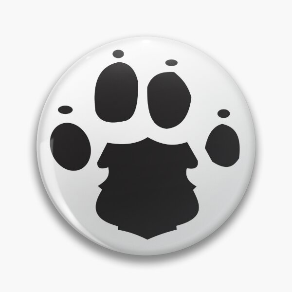Item preview, black paw print designed and sold by Johnnies.
