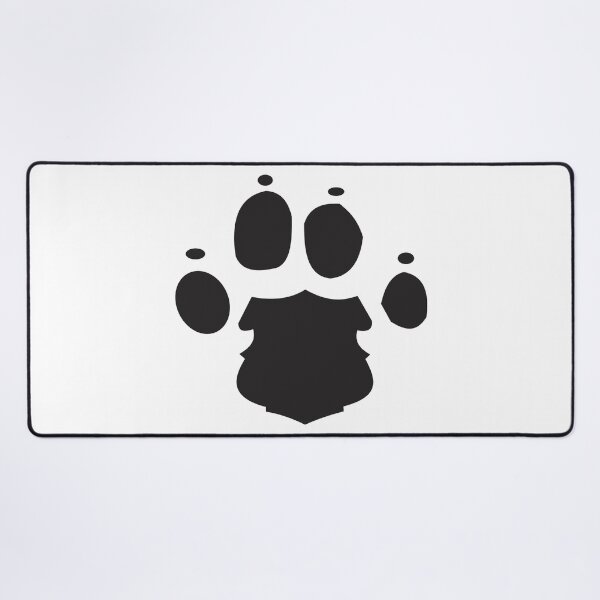 Item preview, black paw print designed and sold by Johnnies.