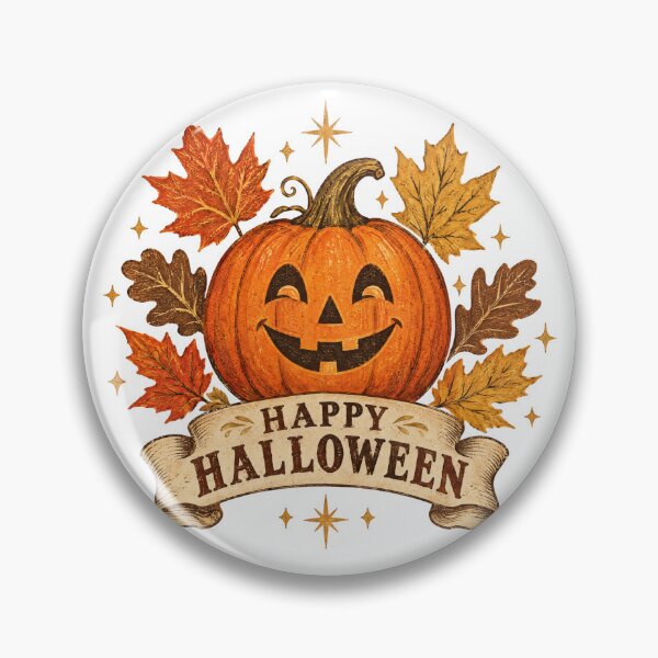 Item preview, Vintage Pumpkin Scene Retro Autumn Halloween Shirt designed and sold by PhelipeCasanova.