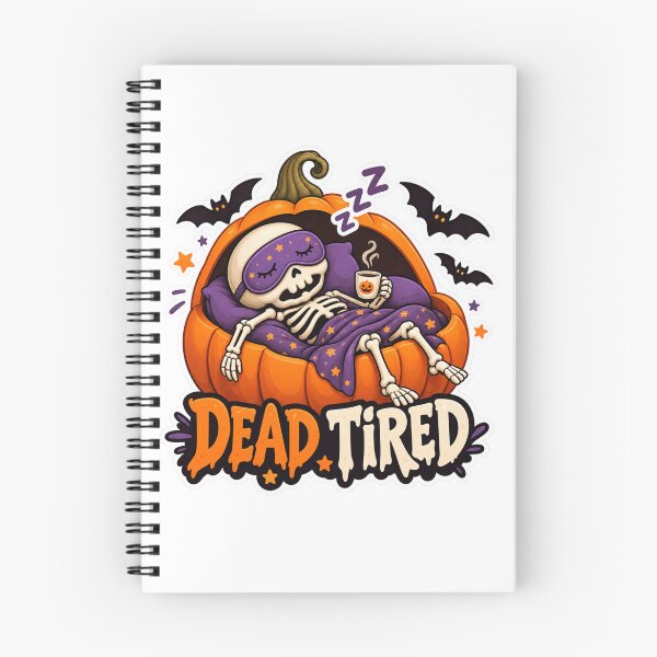 Item preview, Dead Tired Halloween Skeleton designed and sold by Pixanova.