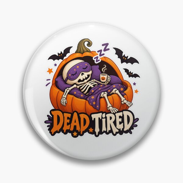 Item preview, Dead Tired Halloween Skeleton designed and sold by Pixanova.