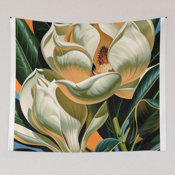 Item preview, Wall Art - Postcard - Magnolia Botanical Art Print designed and sold by ForeverPrintsOK.