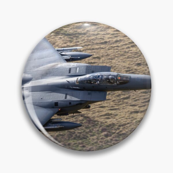 Item preview, USAF F15e in the Mach Loop Wales UK designed and sold by deeve0.