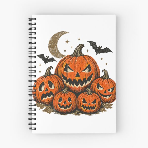 Item preview, Haunted Pumpkin Patch Vintage Retro Halloween Design designed and sold by PhelipeCasanova.