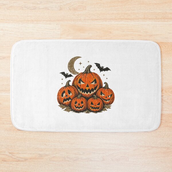 Item preview, Haunted Pumpkin Patch Vintage Retro Halloween Design designed and sold by PhelipeCasanova.