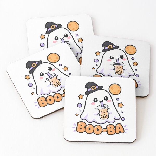 Item preview, Boo Ba Cute Ghost Boba Tea Halloween Shirt designed and sold by PhelipeCasanova.
